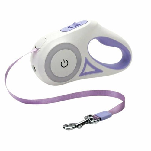 Automatic Retractable Lighting Dog Leash - Ferano PetAutomatic Retractable Lighting Dog LeashFerano PetAutomatic Retractable Lighting Dog Leash3 metersPurple