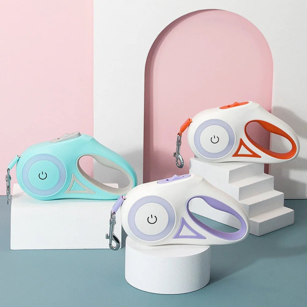 Automatic Retractable Lighting Dog Leash - Ferano PetAutomatic Retractable Lighting Dog LeashFerano PetAutomatic Retractable Lighting Dog LeashGreen3m