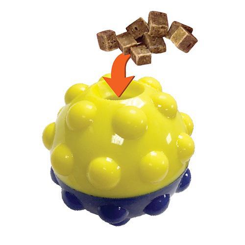 Bumper Treat Ball - Treat Dispensing Toy for Dogs - 3" and 5" - Ferano PetBumper Treat Ball - Treat Dispensing Toy for Dogs - 3" and 5"Ferano PetBumper Treat Ball - Treat Dispensing Toy for Dogs - 3" and 5"5"
