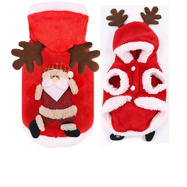 Christmas pet outfit - Ferano PetChristmas pet outfitFerano PetChristmas pet outfit2StyleM