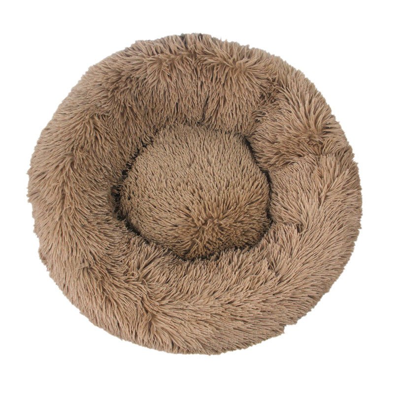 Comfortable Donut Bed for Pets - Ferano PetComfortable Donut Bed for PetsFerano PetComfortable Donut Bed for PetsSize SBrown