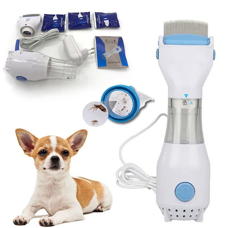 Electric Lice Grabber for Pets - Ferano PetElectric Lice Grabber for PetsFerano PetElectric Lice Grabber for PetsUS plug