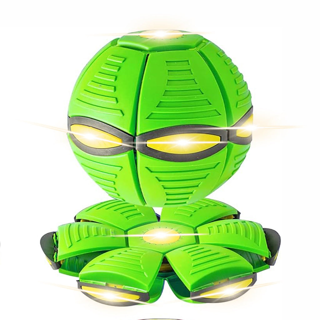 Foldable Flying Saucer Dog Toy – Foldable & Bouncy - Ferano PetFoldable Flying Saucer Dog Toy – Foldable & BouncyFerano PetFoldable Flying Saucer Dog Toy – Foldable & BouncyGreen