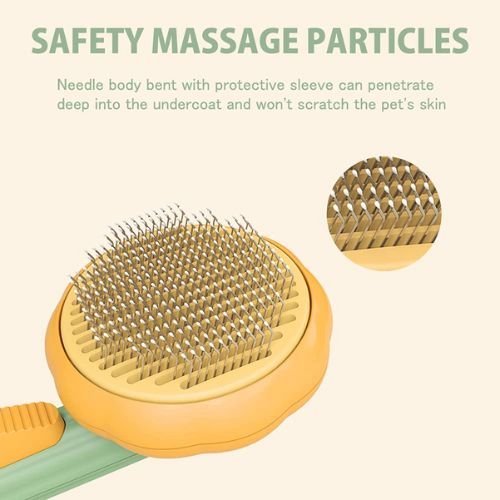 Pet Brush Comb - Ferano PetPet Brush CombFerano PetPet Brush CombGreen