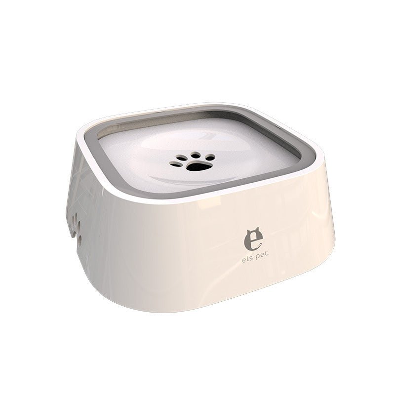 Pet Floating Bowl no Water Splashing - Ferano PetPet Floating Bowl no Water SplashingFerano PetPet Floating Bowl no Water SplashingWhite