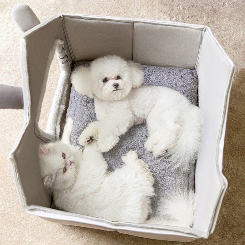 Removable Roof Plush Pet House - Ferano PetRemovable Roof Plush Pet HouseFerano PetRemovable Roof Plush Pet HouseSBrown