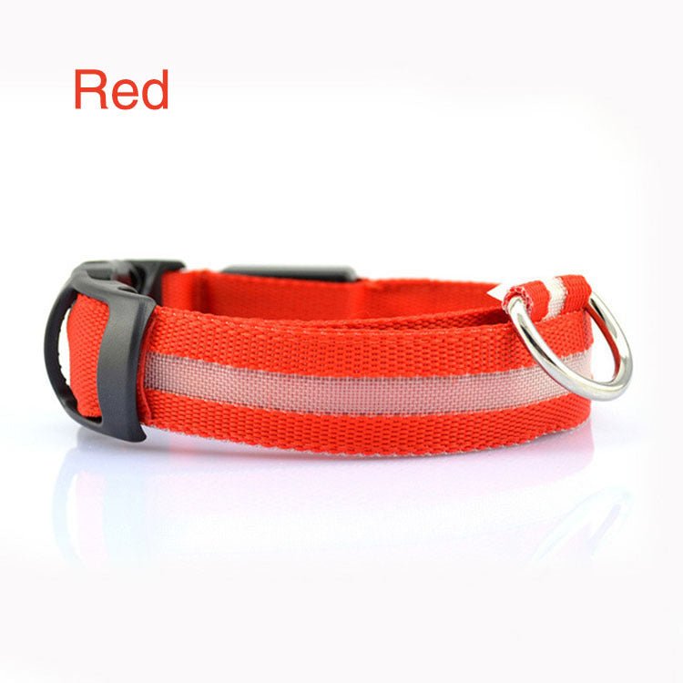 Safety Dog LED Collar - Ferano PetSafety Dog LED CollarFerano PetSafety Dog LED CollarBlue x trackerL