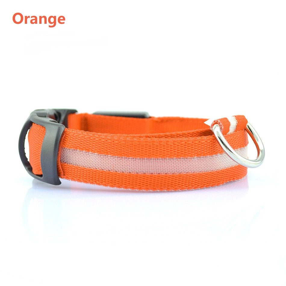 Safety Dog LED Collar - Ferano PetSafety Dog LED CollarFerano PetSafety Dog LED CollarBlue x trackerL