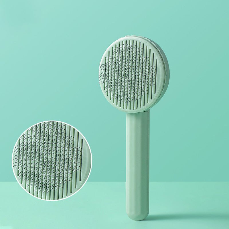 Self - Cleaning Pet Brush - Ferano PetSelf - Cleaning Pet BrushFerano PetSelf - Cleaning Pet BrushGreen