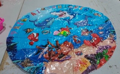 Summer Pet Cooling Mat - Ferano PetSummer Pet Cooling MatFerano PetSummer Pet Cooling MatShark Pirate Ship 100cm1PCS