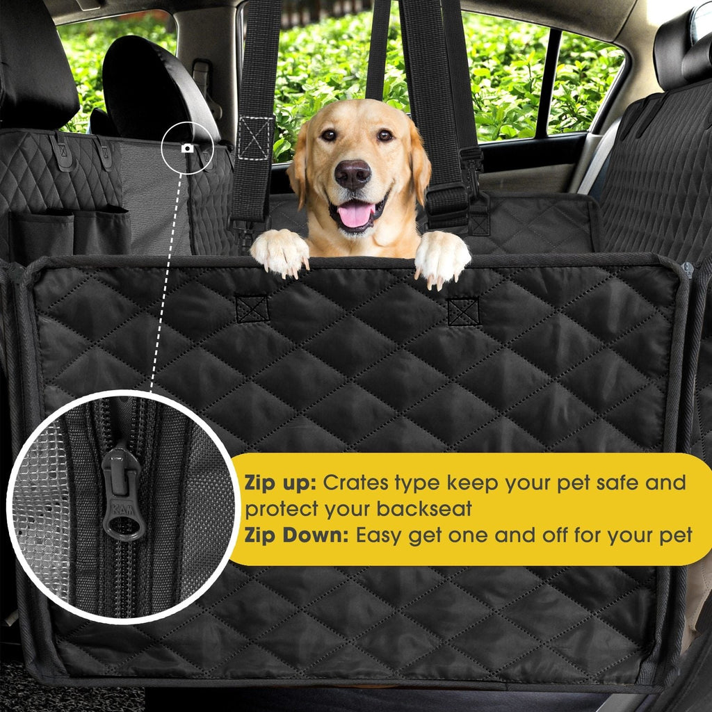 Waterproof Pet Car Seat Covers - Ferano PetWaterproof Pet Car Seat CoversFerano PetWaterproof Pet Car Seat Covers152x143cmGrayUnited States