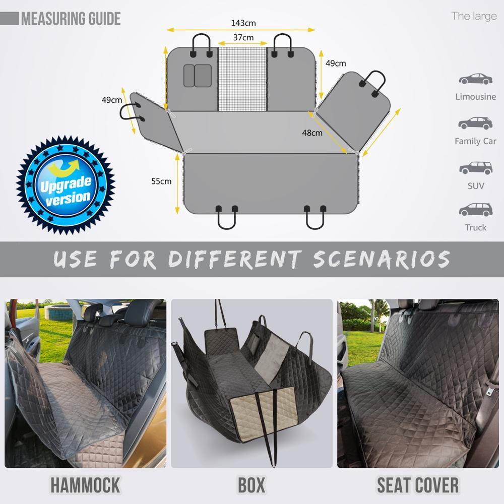 Waterproof Pet Car Seat Covers - Ferano PetWaterproof Pet Car Seat CoversFerano PetWaterproof Pet Car Seat Covers152x143cmGrayUnited States
