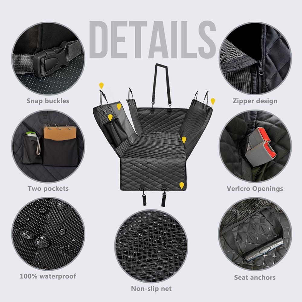 Waterproof Pet Car Seat Covers - Ferano PetWaterproof Pet Car Seat CoversFerano PetWaterproof Pet Car Seat Covers152x143cmGrayUnited States
